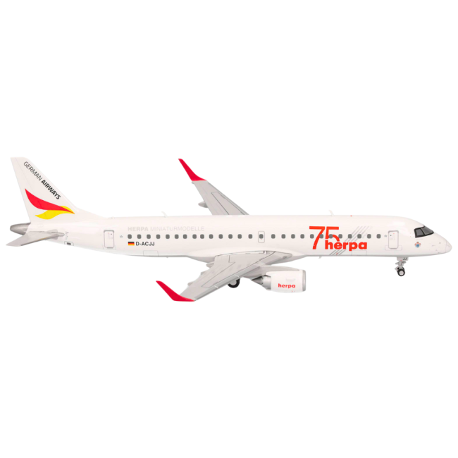 Herpa Wings Flugzeugmodell German Airways Embraer E190 (1:200)